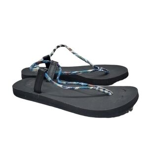 Sanuk Women Comfort Yoga Flip Flop Sandals Flats shoes sz 7